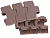 Пластинчатая цепь 880-750 (ширина 190.5 мм) TAB